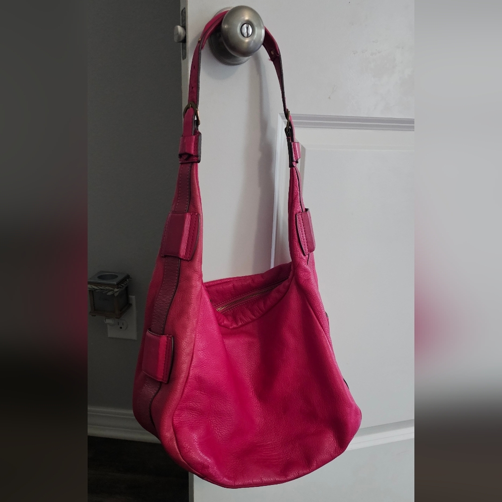 Pink Leather Ralph Lauren Purse
